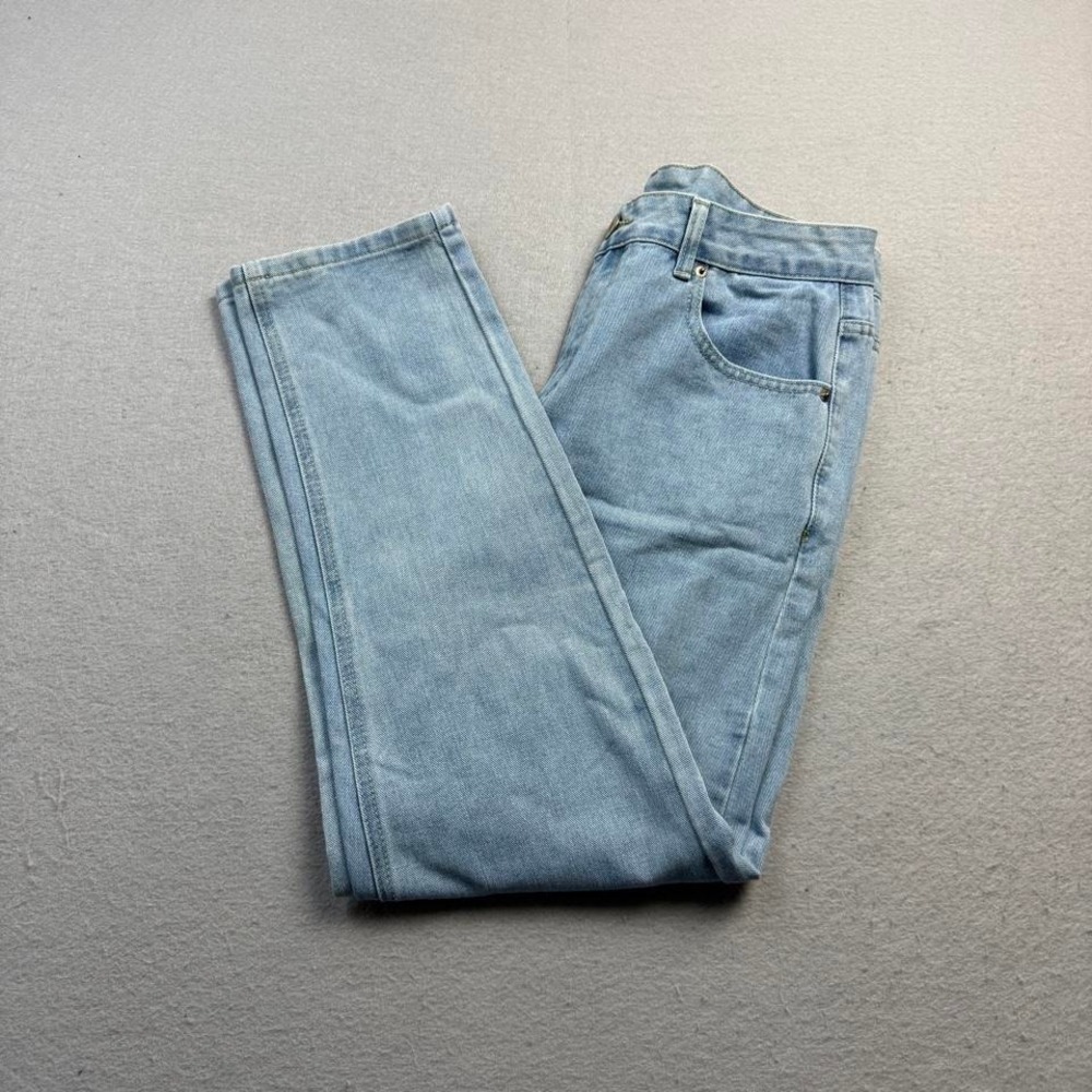 Newtusfan Light Wash Mom Jeans Women's Size 30 High Rise Vintage Style